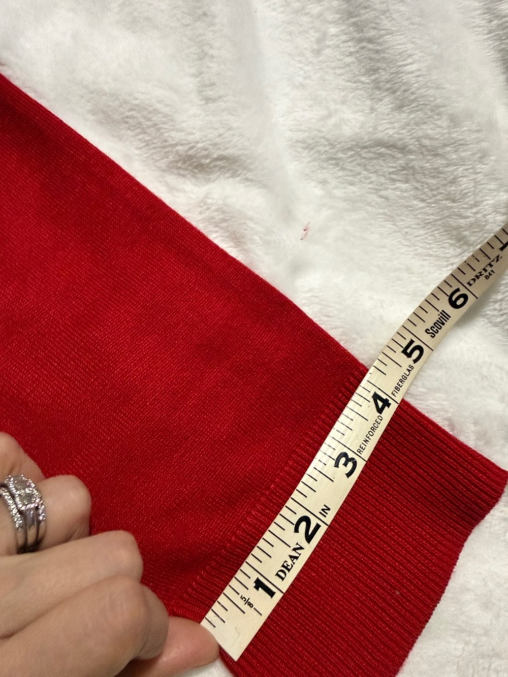 Melissa Paige Red Women's Cardigan Sweater - Picture 4 of 6